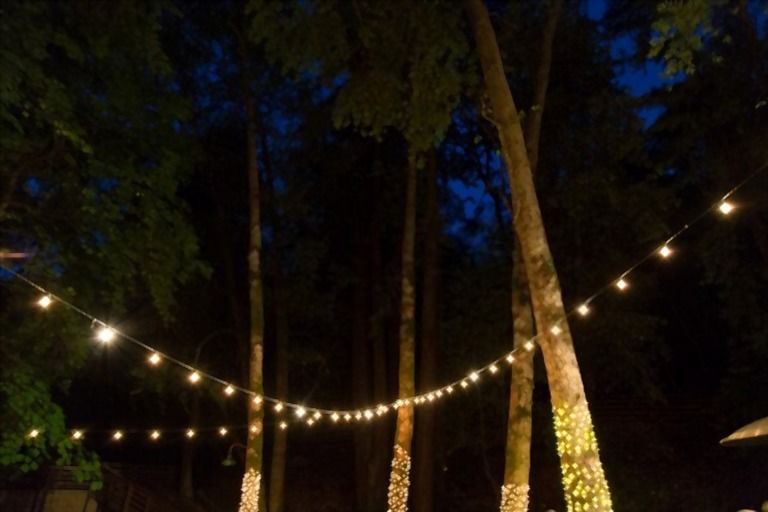 How To String Lights Across Backyard?